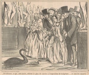 間違いなく、今年は何を得る... 作： Honoré Daumier