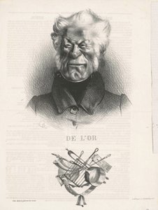 ゴールド (J. -Ant. -Adrien Delort) 作： Honoré Daumier