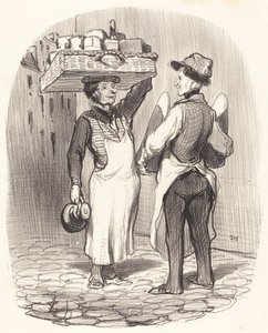 ビジネスマネージャー 作： Honoré Daumier