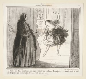 ひどい 作： Honoré Daumier