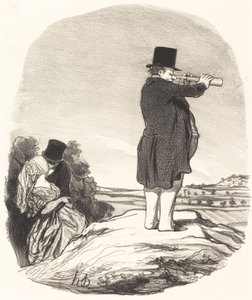 私の妻を言う.私は何も表示されません ！ 作： Honoré Daumier