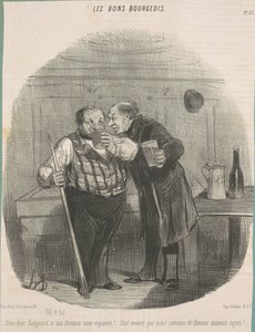 私たちの女性が私たちを見たら教えてください、ラヴィニャール！ ... 作： Honoré Daumier