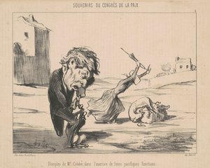 M. コブデンの弟子たち 作： Honoré Daumier