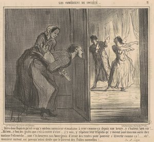 バティストと言って… 作： Honoré Daumier