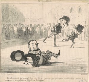 禁止すべき娯楽… 作： Honoré Daumier