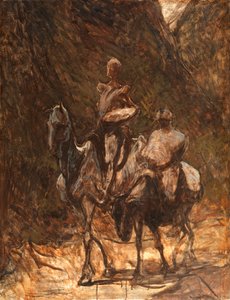 ドンキホーテとサンチョパンザ、1868-1870。