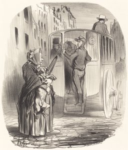 すみません、市民...私は犬を飼っていません... 作： Honoré Daumier