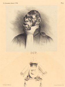 デュパン長老 作： Honoré Daumier