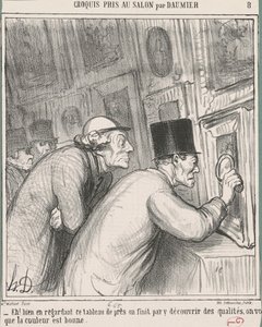 おい！ この表をよく見てください 作： Honoré Daumier