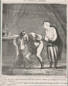 おい！ ええと... 私の友人、あなたは何を考えていますか？ ... 作： Honoré Daumier