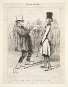 ええ、彼らは 作： Honoré Daumier