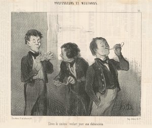 修辞学者になりたい6年生 作： Honoré Daumier