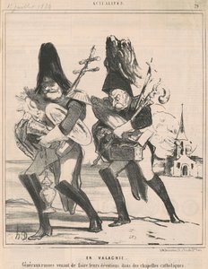 ワラキアでは 作： Honoré Daumier