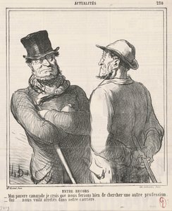 思い出の間 作： Honoré Daumier