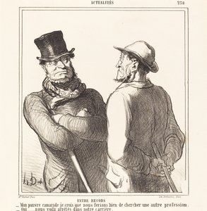 思い出の間 作： Honoré Daumier