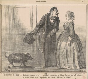 1856 年の贈り物 ... 作： Honoré Daumier