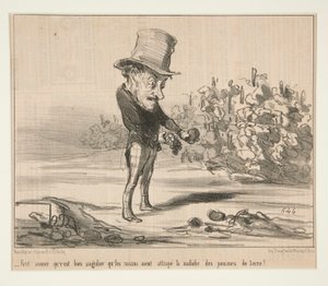 認めざるを得ない 作： Honoré Daumier