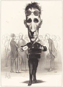 フェリックス・サン＝プリースト 作： Honoré Daumier