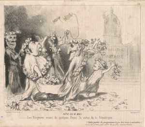 5月4日 作： Honoré Daumier