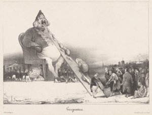 ガルガンチュア 作： Honoré Daumier