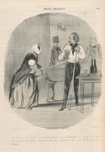 ビッグ・ベガー・ゴー！ そこで会いたいです 作： Honoré Daumier