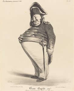 ビッグキューピッド、行け！ 作： Honoré Daumier