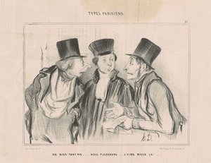 良い！ さらに悪いことに!...私たちは嘆願します。 こっちの方が好き… 作： Honoré Daumier