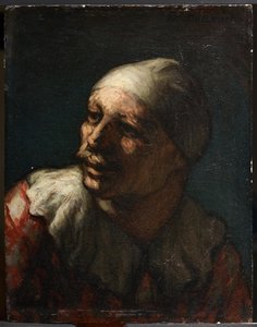 パスキンの頭 作： Honoré Daumier