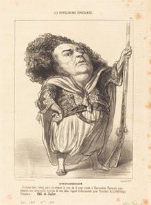 ラ・ロシュジャクラインのアンリ 作： Honoré Daumier