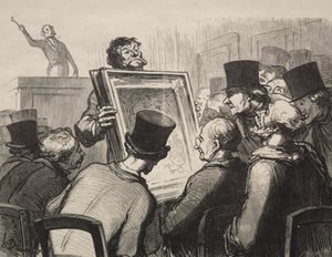 写真ホテルブイヨン枚 作： Honoré Daumier