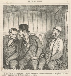 一緒に活動しているようです... 作： Honoré Daumier