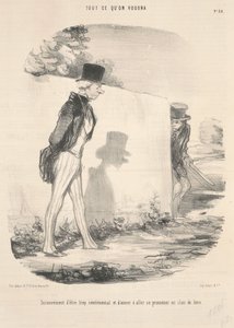感傷的すぎるのはマイナス面… 作： Honoré Daumier