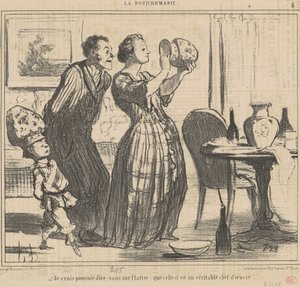 自惚れなくても言えると思いますが… 作： Honoré Daumier