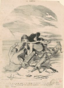 私はそれを行かせたとあなたに言います 作： Honoré Daumier