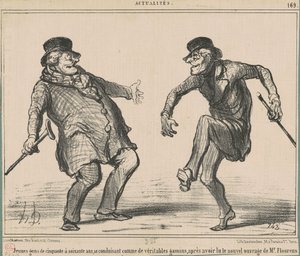 五十代から六十代の若者… 作： Honoré Daumier