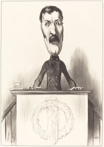ジュール・バスティード 作： Honoré Daumier