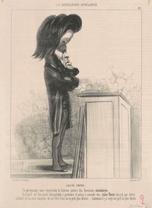 ジュール・ファーブル 作： Honoré Daumier
