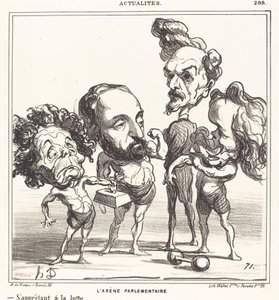 国会議事堂 作： Honoré Daumier