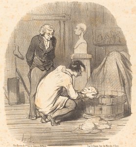アーティスト - それだけです!... 作： Honoré Daumier