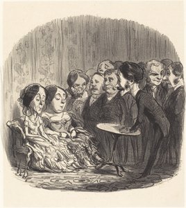 ポルターガイスト 作： Honoré Daumier