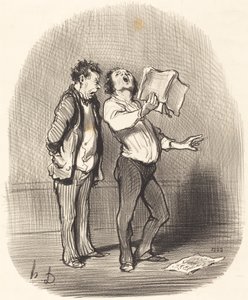 音楽好きの友達がいるデメリット 作： Honoré Daumier