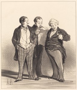 装飾品の着用禁止 作： Honoré Daumier