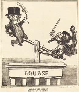 政治の揺れ… 作： Honoré Daumier