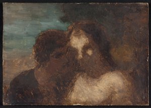 ラ・コンフィデンス あるいはユダのキス 作： Honoré Daumier