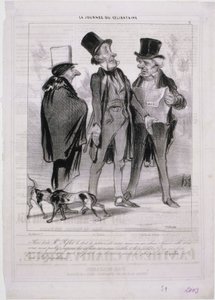 学士の日 作： Honoré Daumier