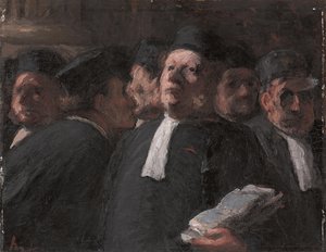 パレドジャスティスのサルデパスペルドゥス、 作： Honoré Daumier
