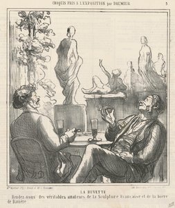 バー 作： Honoré Daumier
