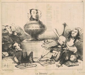 そのルート！ 作： Honoré Daumier