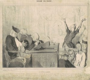 中国の正義 作： Honoré Daumier