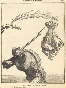 何としても平和 作： Honoré Daumier